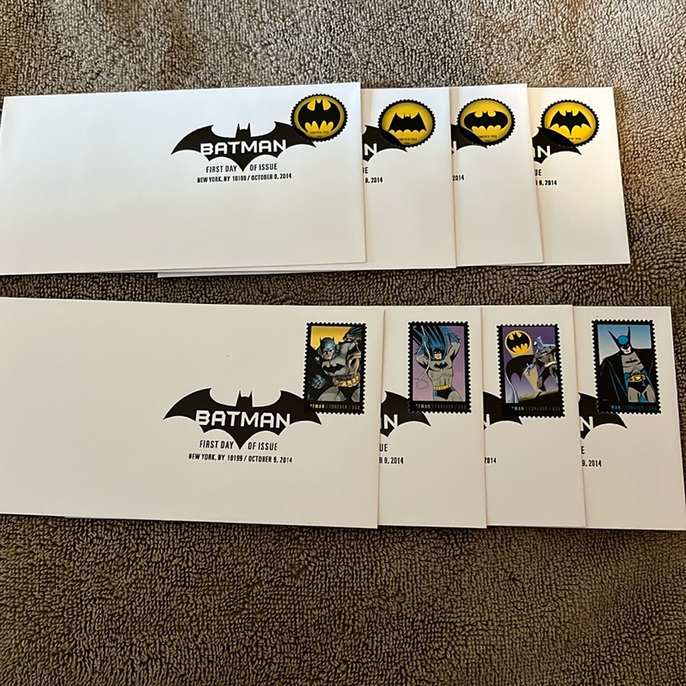 Batman first day issues 8 covers mint condition 10/09/2014 New York 10199